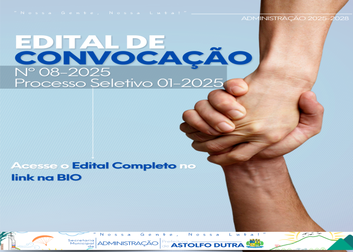 Edital de Convocação Nº 008/2025